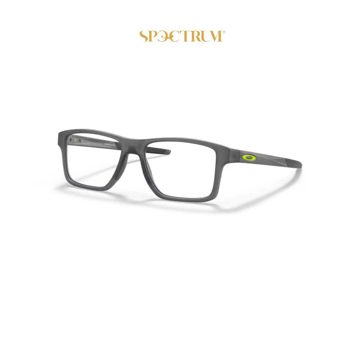 Oakley Frame 0OX8143 Satin Grey Smoke Square Optical Frame