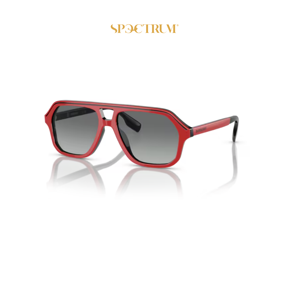 Burberry Kids 0JB4340 Red Irregular Sunglasses