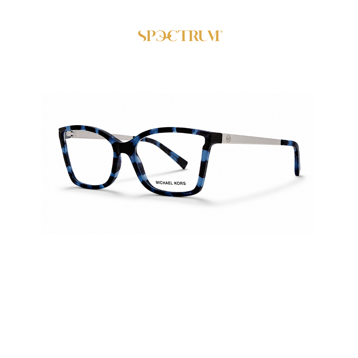 Michael Kors 0MK4058 Blue Tortoise Rectangle Optical Frame