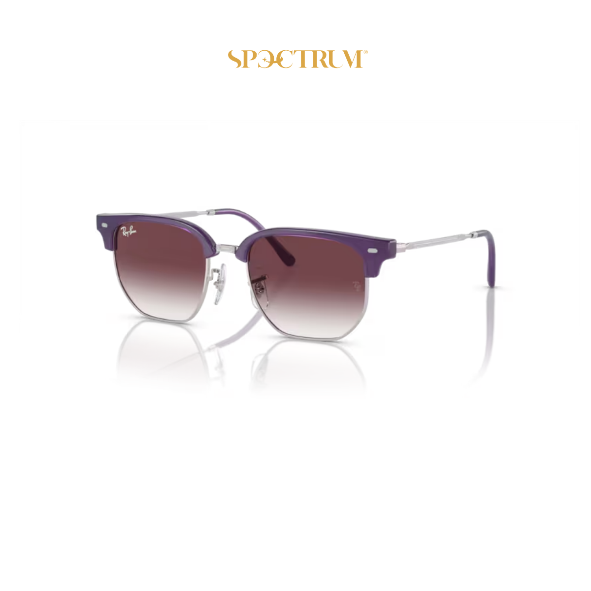 Ray-Ban Junior 0RJ9116S Silver Irregular Sunglasses