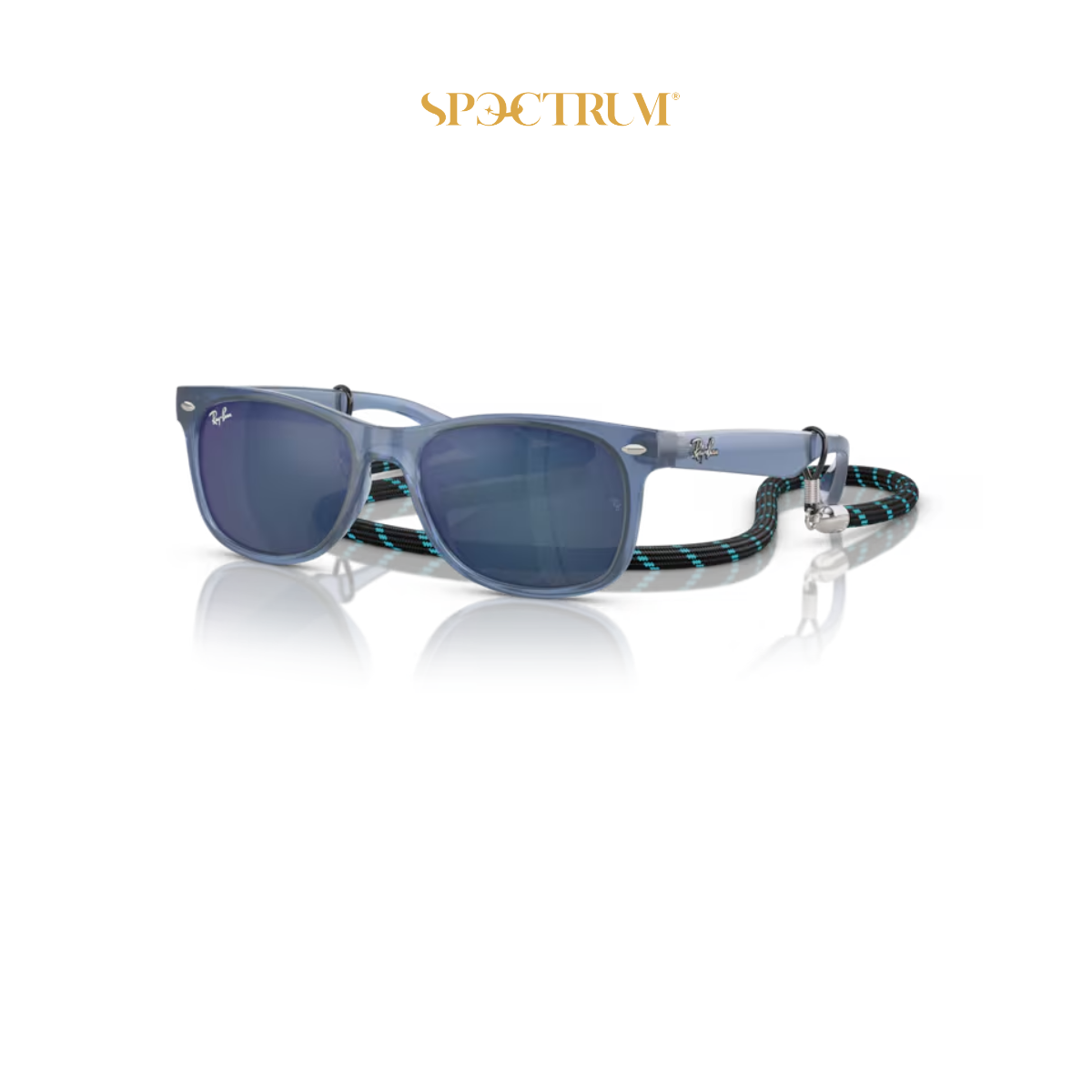Kính mát Ray-Ban Junior 0RJ9052SF Opal Blue Square