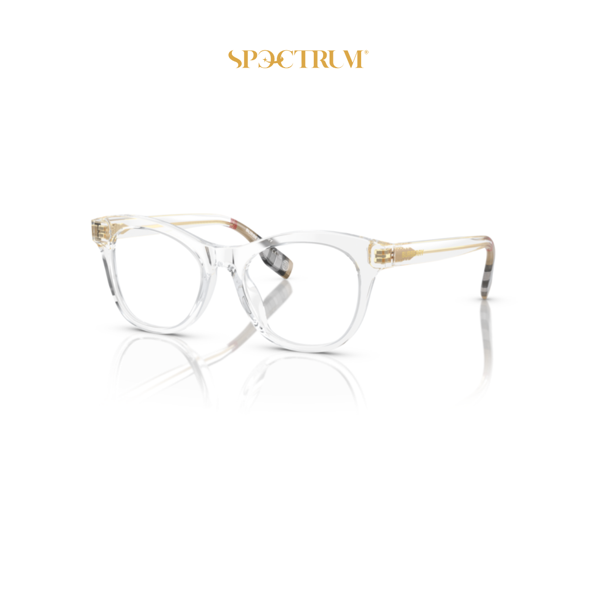 Gọng kính Burberry Kids 0JB2007F Transparent / Vintage Check Cat Eye