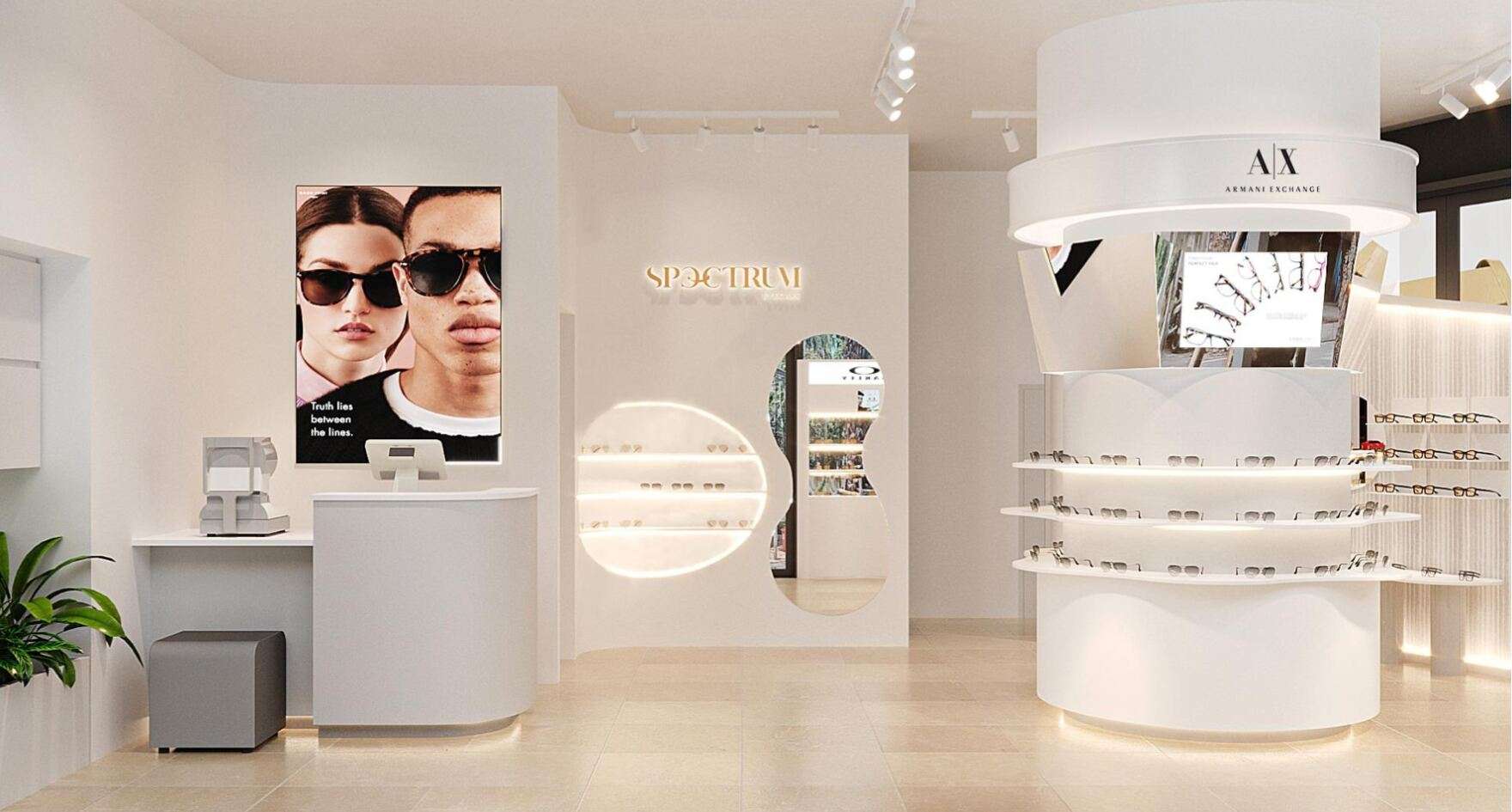 Spectrum store interior