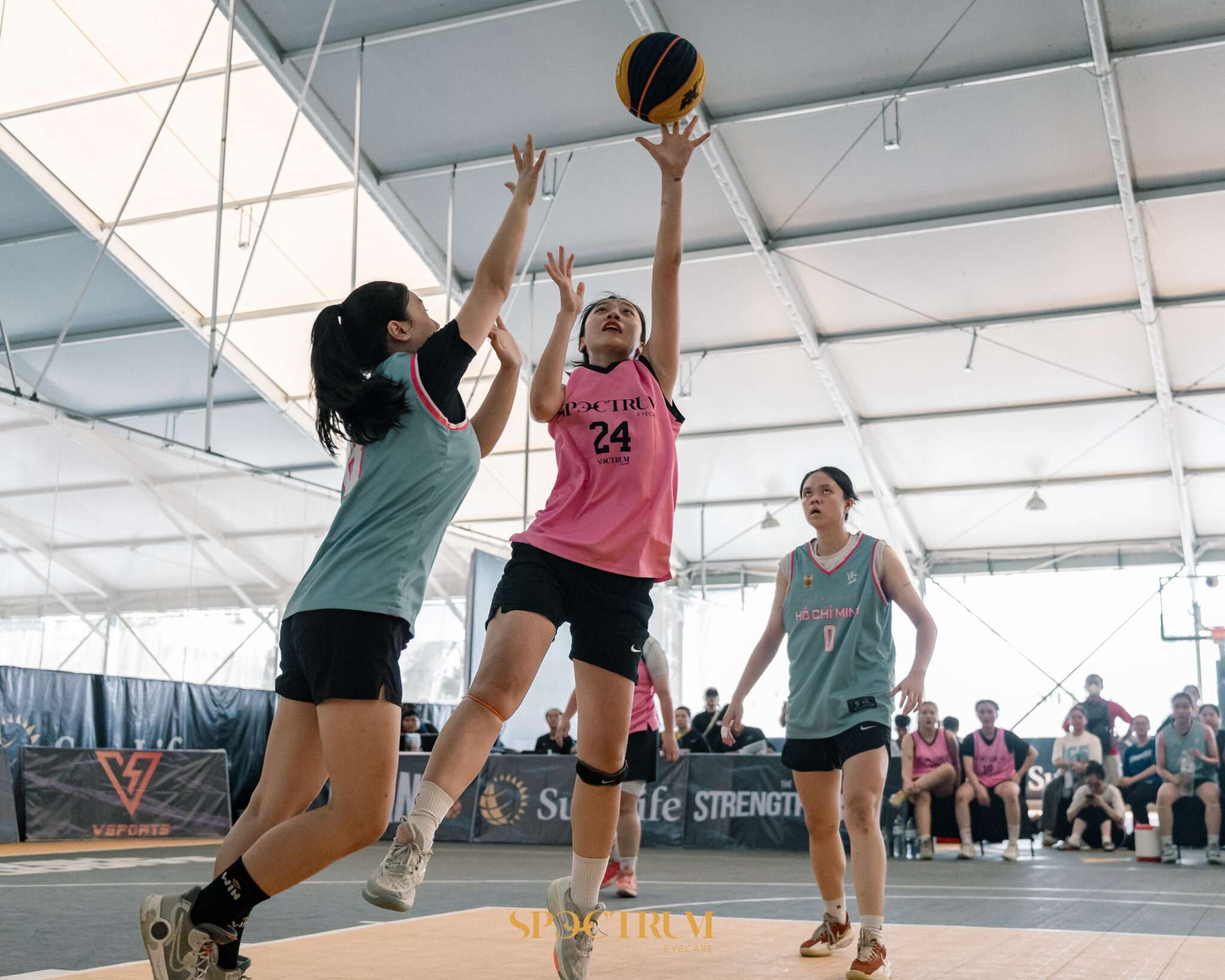 Team Spectrum at Saigon Sisters Championship 3x3 2024 tournament
