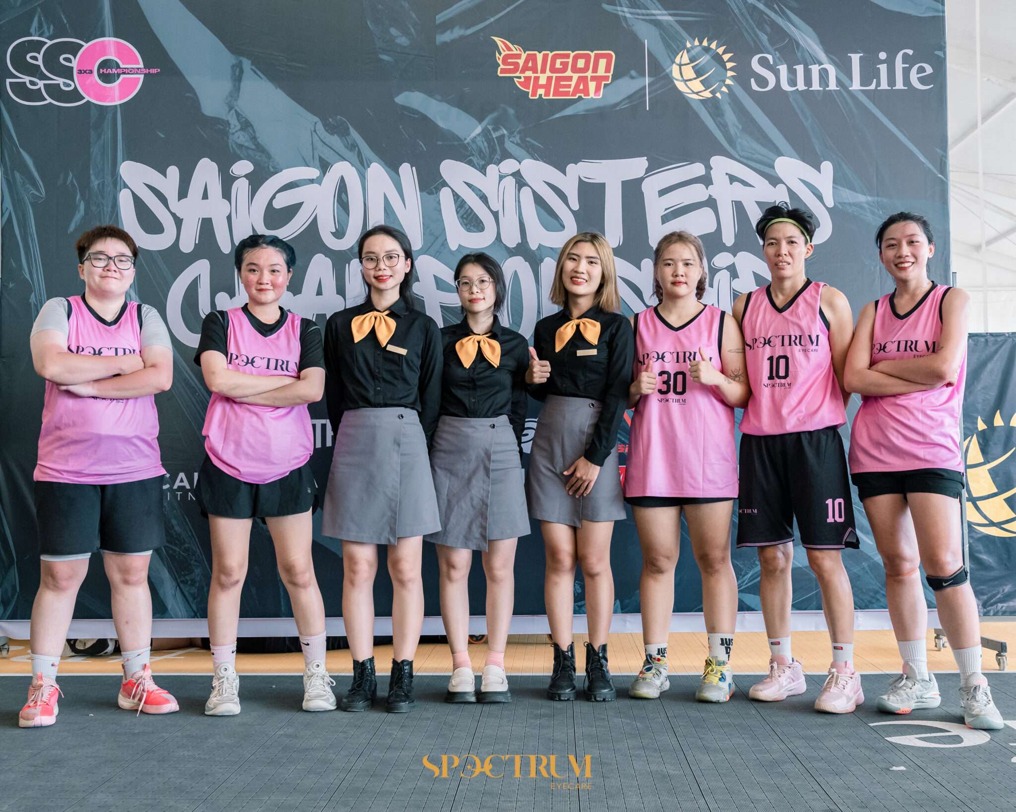 Team Spectrum at Saigon Sisters Championship 3x3 2024 tournament